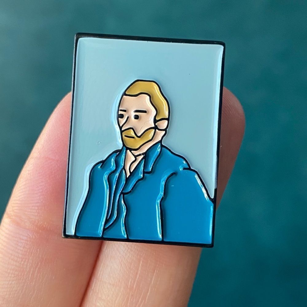 Van Gogh Painting Enamel Pin/ Brooch Lapel